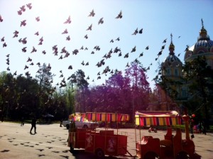 Zenkov Cathedral at Panfilov Park