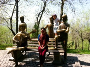 Beatles Bench at Kok-Tobe