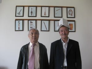 Professor Sharshenovich and Manaschi Seydrakmanov