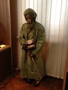 Radiation suit.