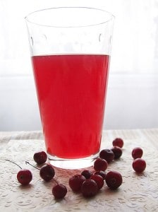 Kisel. It's a drink. It's a jelly. It's delicious with porridge. Image from russianseason.net