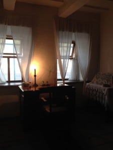 Bedroom in the Frunze house.