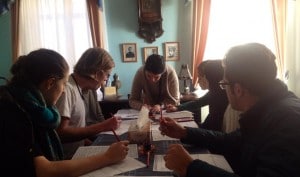 Proof that the master-class session was truly engaging i.e. I'm not just blowing hot air here (Photo cred. С. Игнатьева)