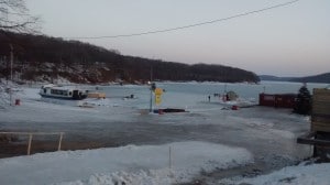 Oceanfront skating rink