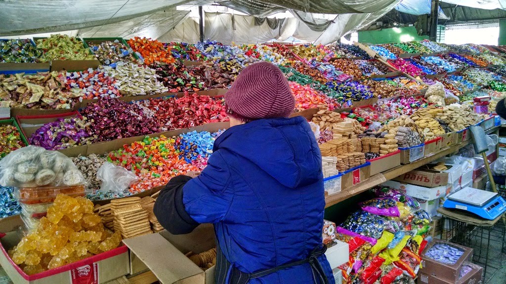 Candy and Cookies at Osh Bazaar