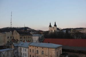 Taken from the roof of the Dim Legend restaurant.