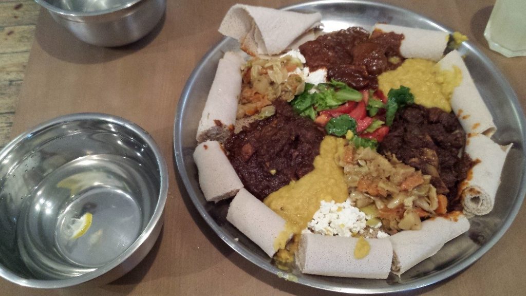 Combo for 2 at Abyssinia - Ethiopian Cuisine in Warsaw