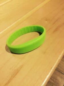 Smart wrist band from Jatomi Fitness.