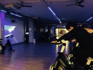 Cycling class at Jatomi.