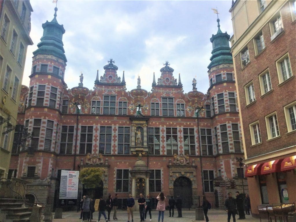 The Grand Arsenal in Gdansk.