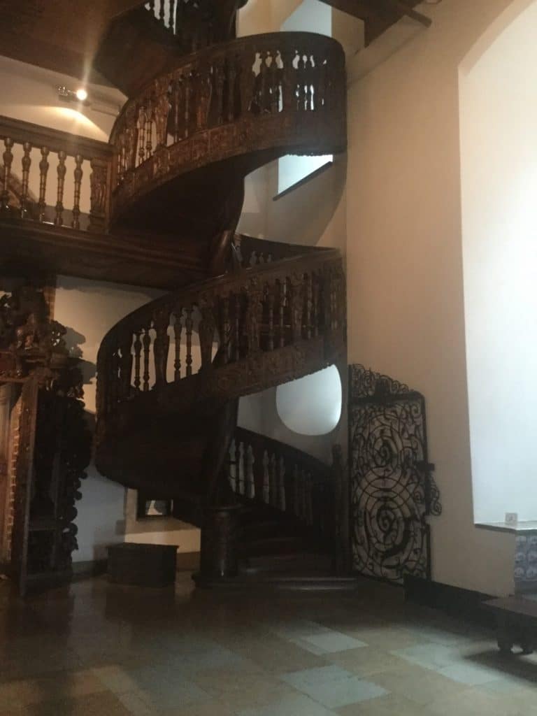 The stairs in Gdansk's main town hall