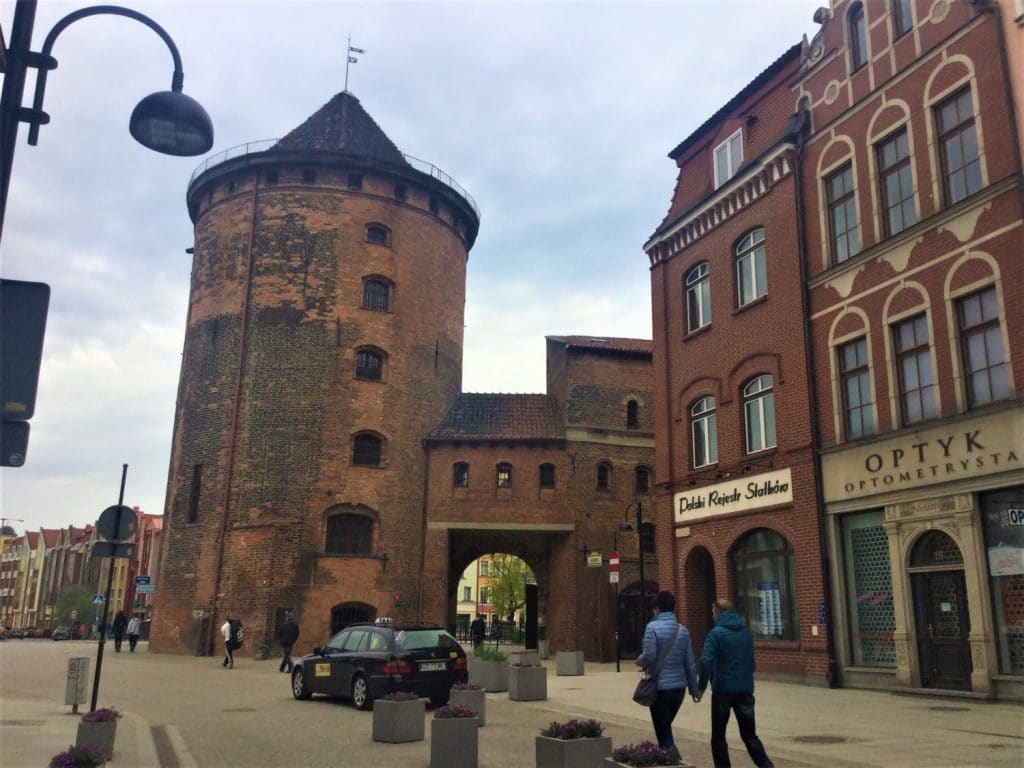 Milk Can Gate in Gdansk