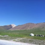 Rural Kyrgyzstan on the way to Osh