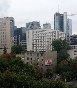 residential areas of warsaw