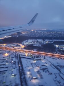 St. Petersburg Airplane Window