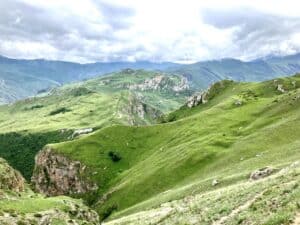 Hiking in Azerbaijan. Guba-Gusar