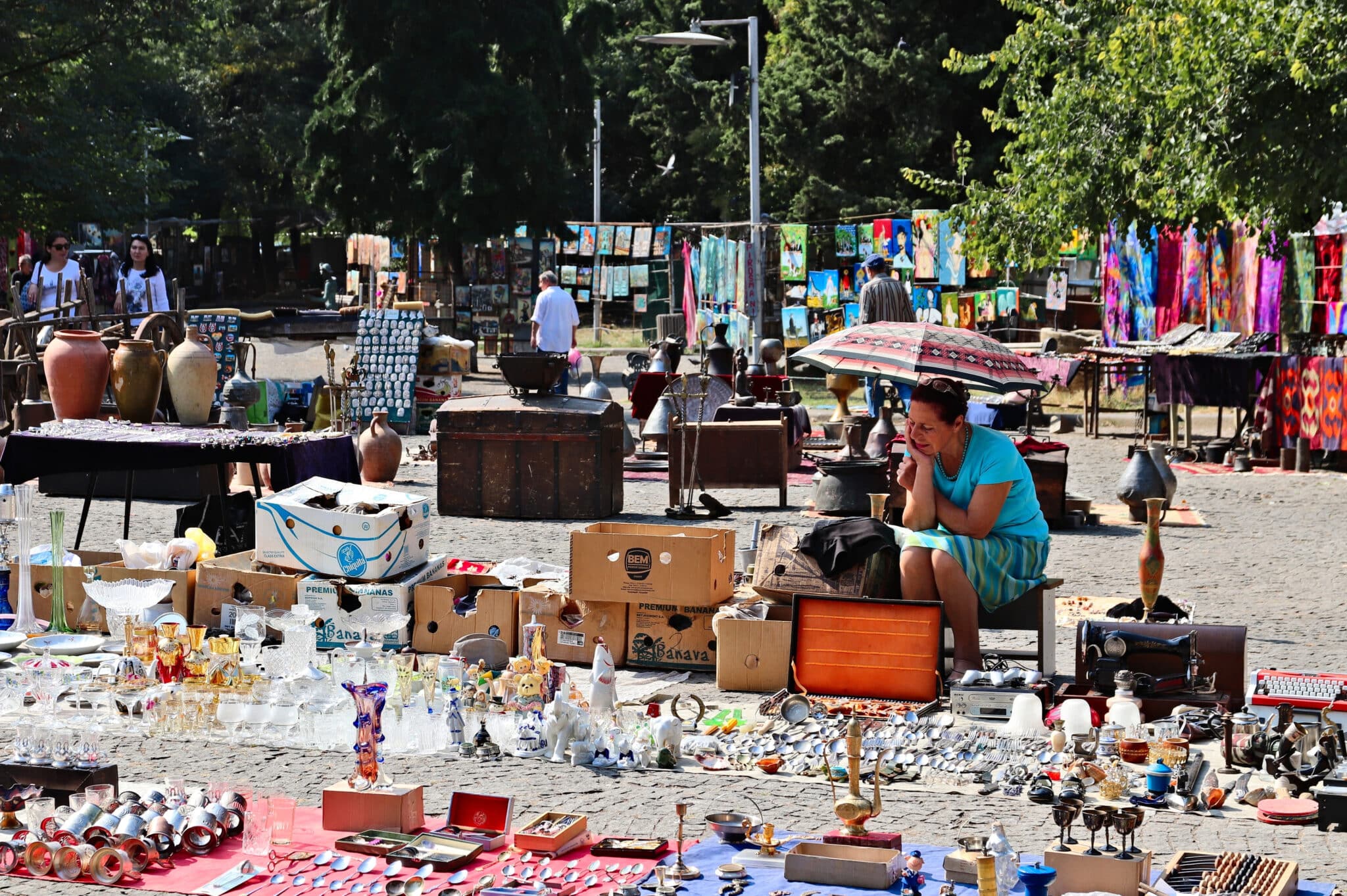 Tbilisi Thrifting flea market second hand