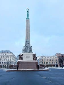 Freedom Monument Riga Latvia